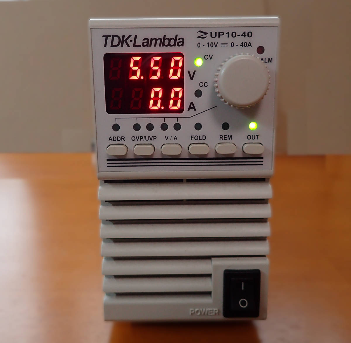 TDK-Lambda 直流安定化電源(CVCC) ZUP10-40 スイッチング電源 家電、AV