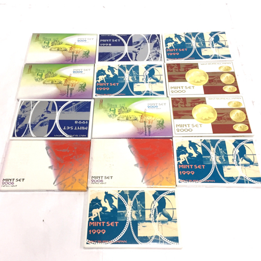 【数量限定，定番】 大蔵省 造幣局 日本 1998年 1999年 2000年 2006年 2009年 貨幣 硬貨 ミントセット 計13点 セット(平成)｜売買されたオークション情報、yahooの商品情報をアーカイブ公開 - オークファン 記念硬貨