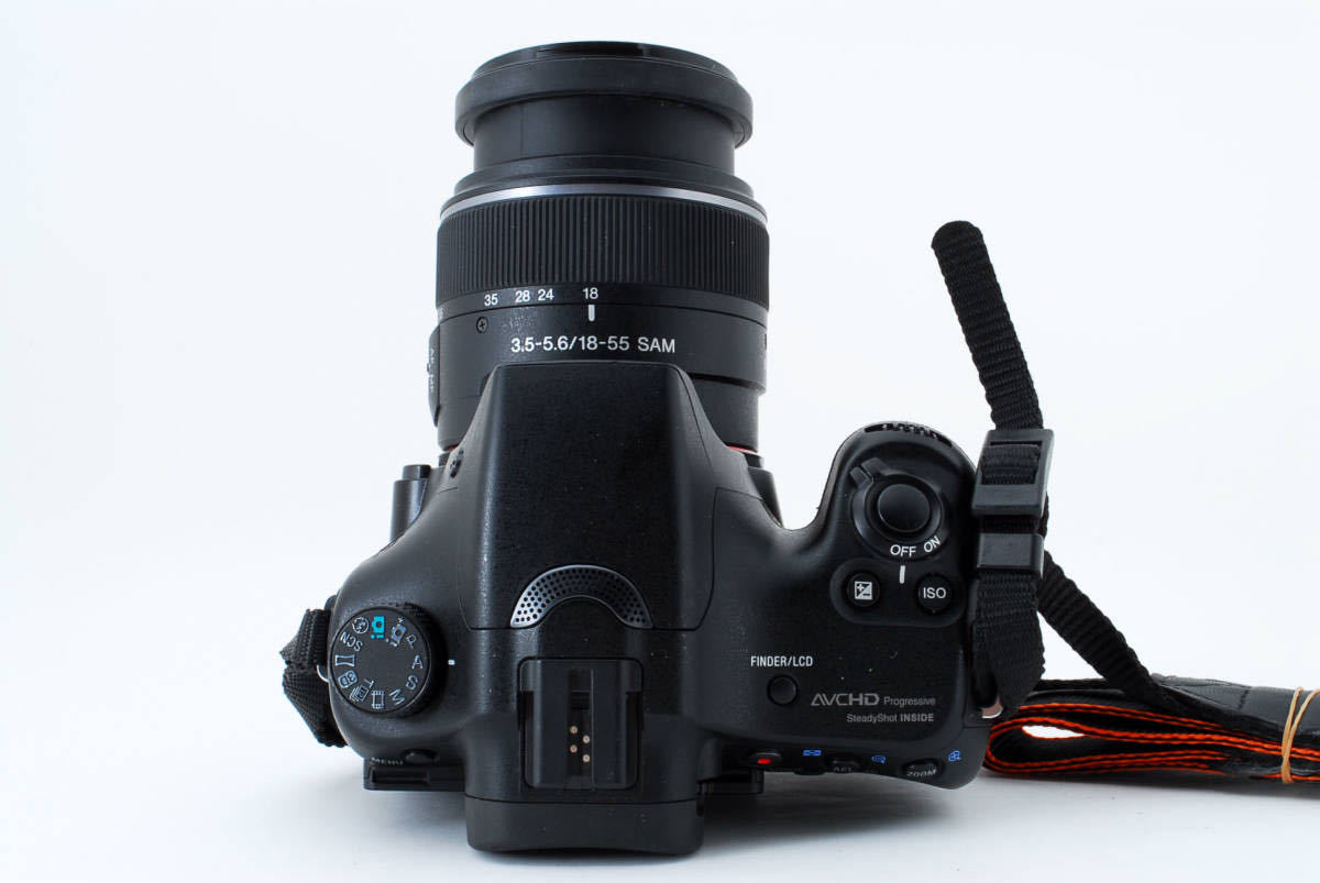 α57 ソニー SONY ミラーレス一眼 DT ☆送料無料 SAM＋DT SAM付属 55 