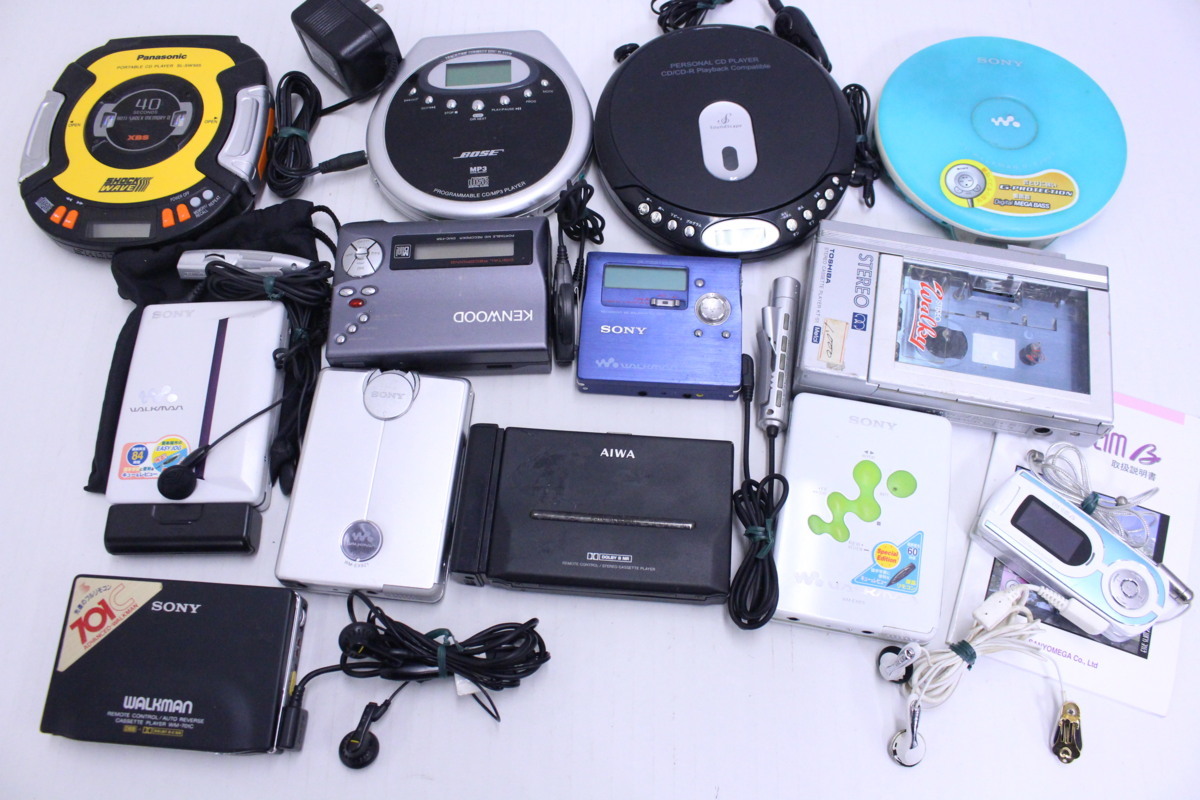 SONY /Panasonic/KENWOOD...CDプレーヤー 18台まとめ SONY KENWOOD Panasonic ポータブルプレーヤー 公式通販 Yahoo