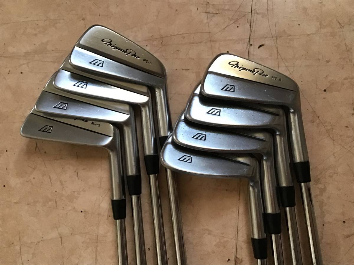 数量限定，100%新品 ミズノms5 3~PW 8本(ミズノ)｜売買されたオークション情報、yahooの商品情報をアーカイブ公開 - オークファン 男性右きき用