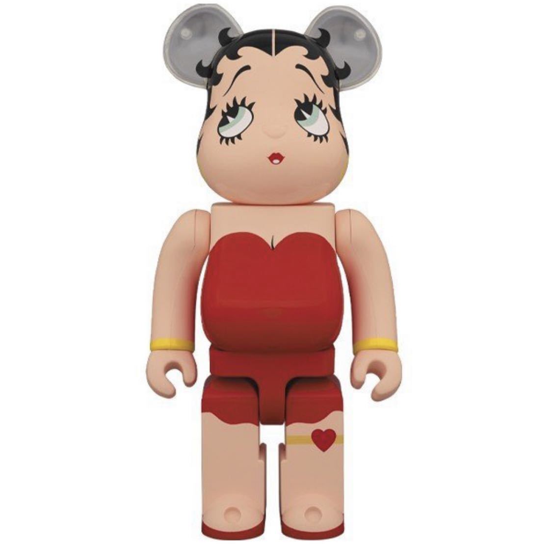 Betty Boop Medicom BE@RBRICK Black Set Bearbrick 400% by Version