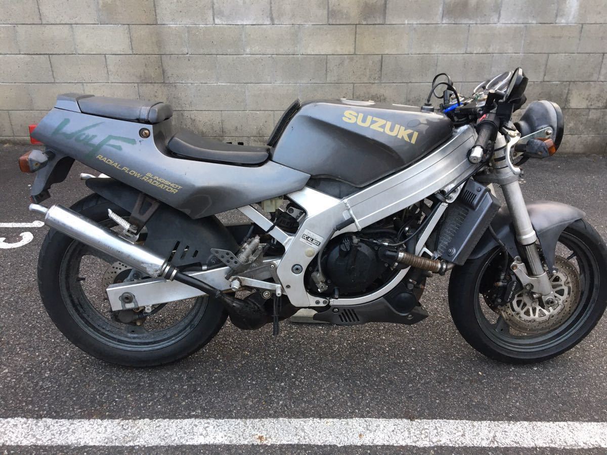 ウルフwolf250 vj21a 純正　サイレンサー　超美品　ガンマ　スズキ スズキ ウルフ250 VJ21A RGV250Γ Yahoo!オークション 2スト 1988- WOLF