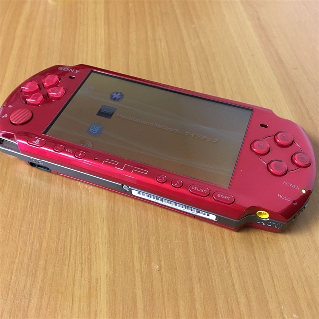 お得，爆買い バッテリー SONY PSP プレイステーション ポータブル ラディアント レッド PSP-3000RR 1(PSP3000シリーズ)｜売買されたオークション情報、yahooの商品情報をアーカイブ公開 - オークファン PSP本体