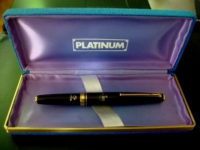 プラチナ ミュージック・ニブ他3点セット 万年筆 PLATINUM #3776 公式