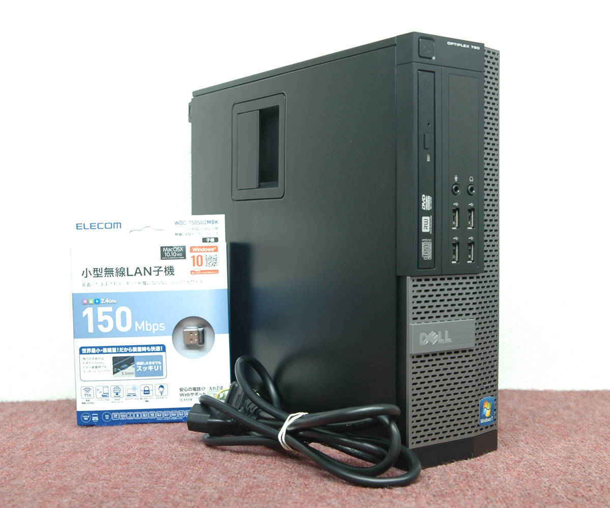 Win10□□i7-2600/新品SSD960GB+HDD2TB/超大容量24GBメモリ！DELL