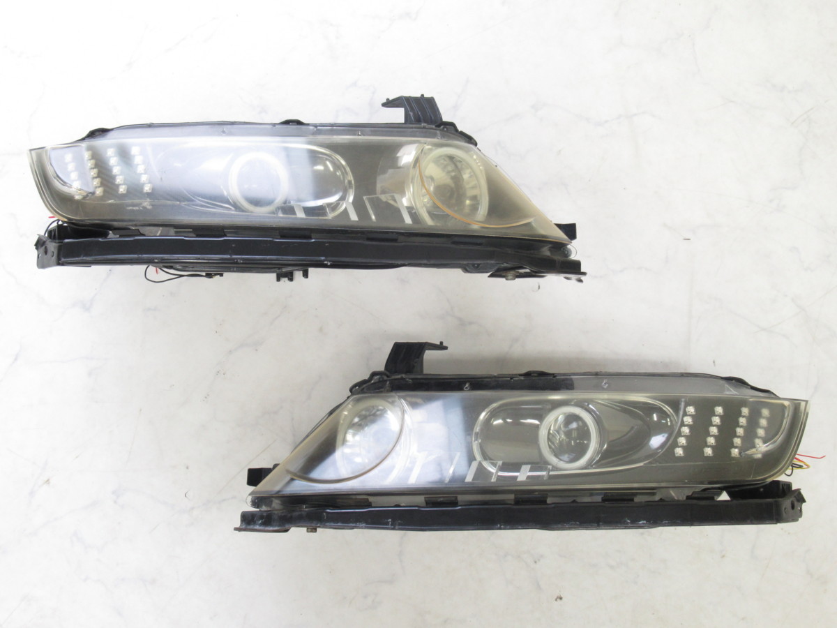 豊富な，人気 20100803 補修 加工ベースに ホンダRB1オデッセイ純正加工LEDイカリング付きヘッドライト KOITO 100-22497 左右セット 品(ヘッドライト)｜売買されたオークション情報、yahooの商品情報をアーカイブ ホンダ用