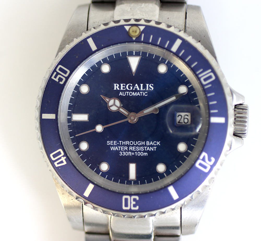 Yahoo!オークション - 稼働 REGALIS レガリス メンズ 時計 RG1002 自動