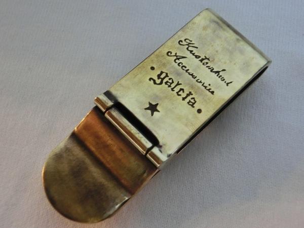 galcia ガルシア Brass マネークリップ galcia⁄ガルシア「Mexican