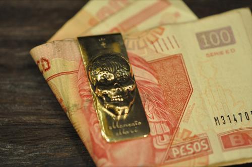 galcia ガルシア Brass マネークリップ galcia⁄ガルシア「Mexican
