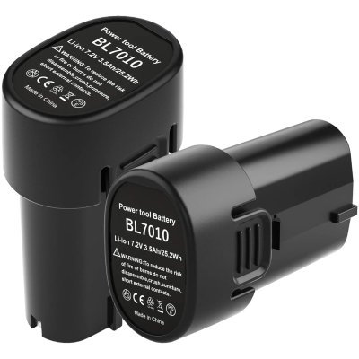  互換マキタ7.2vバッテリーbl7010 3500mAh 互換バッテリー BL7010 2個セット_1