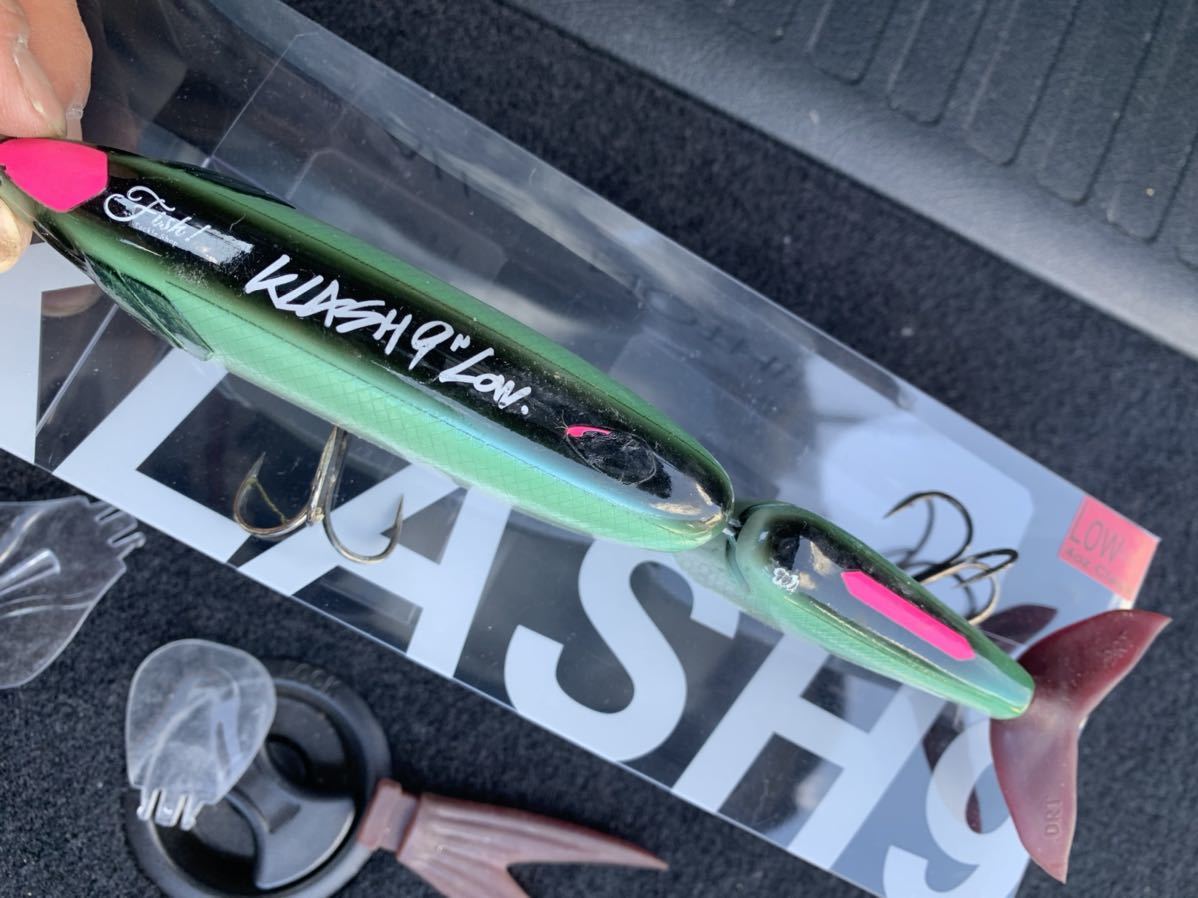 DRT KLASH9 fishオリカラ FLカラー 中古品 クラッシュ9