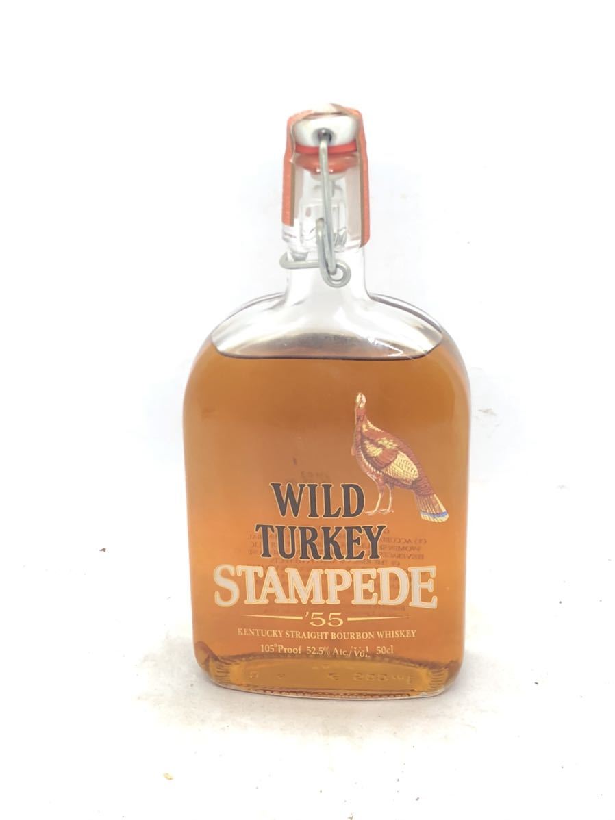 Wild Turkey ワイルドターキー v. 8-Year 55' 2009Noza 1円 WILD TURKEY STAMPEDE ワイルドターキー スタンピード バーボン ウイスキー 古酒 未開栓 500ml 52.5%