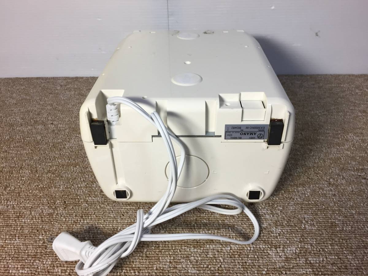 AMANO アマノ タイムレコーダー : タイム EX3000Nc EX3000NC-W E-1125