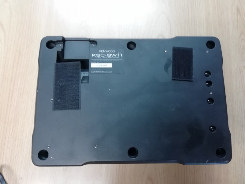 KENWOOD KSC-SW11 サブウーファー ケンウッド ジャンク パワードサブ
