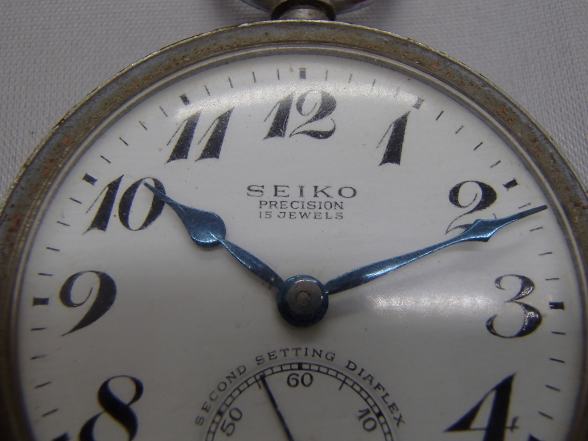 ☆稼働品☆SEIKO セイコー PRECISION 15 JEWELS 昭41 358 仙鉄 手巻き