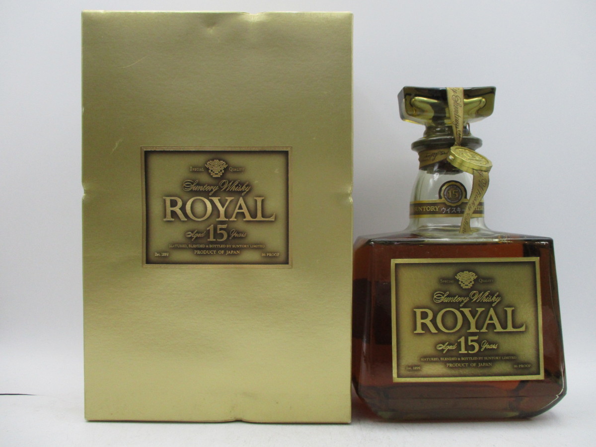 同梱OK商品】SUNTORY WHISKY ROYAL 15年 サントリーウイスキー