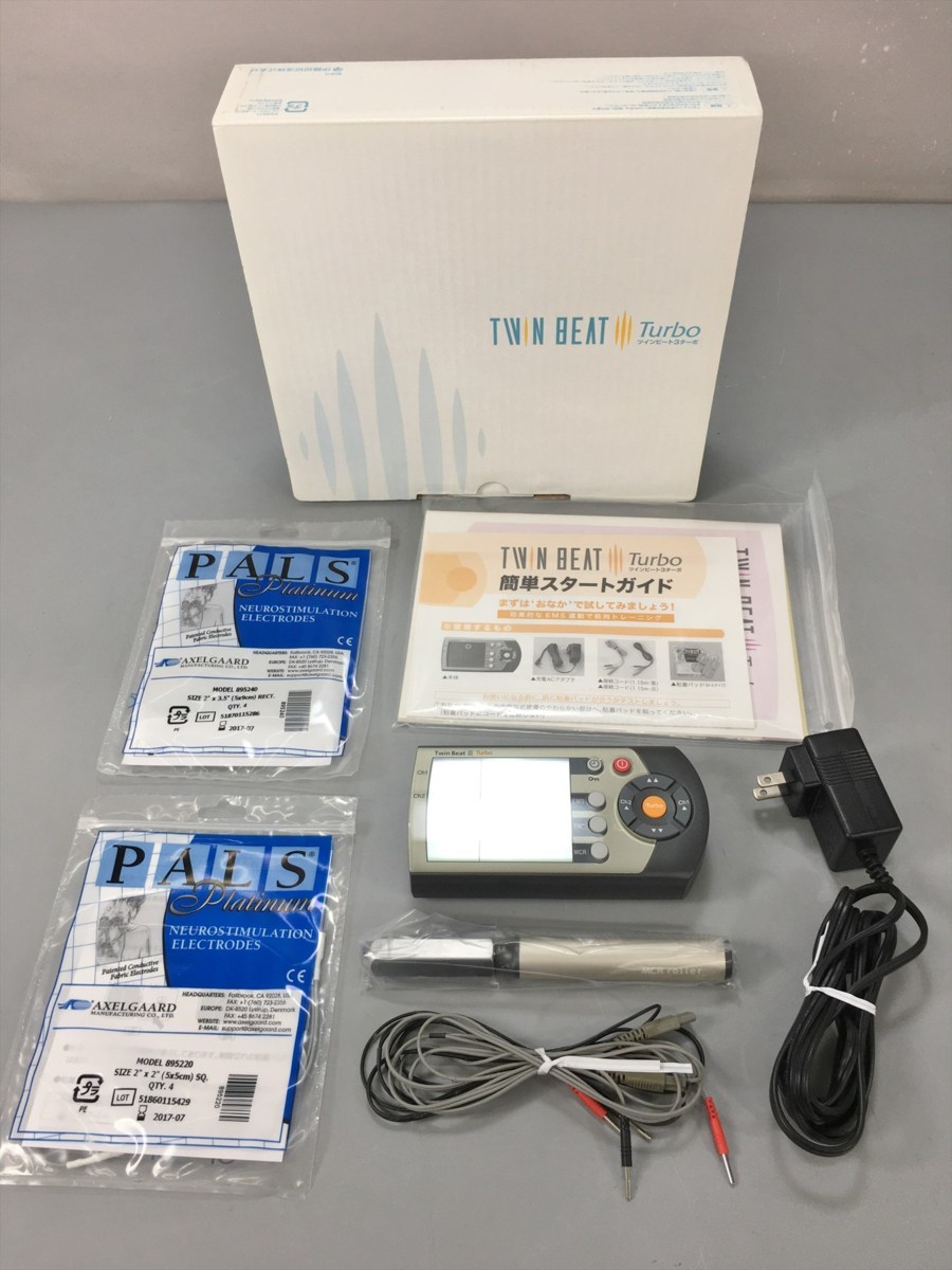 伊藤超短波 - ツインビート3 ターボ メルカリ : 本体+ACアダプター 中古品 ツインビート3ターボ | リファン ツインビート3ターボ|買取価格 TURBO BEAT EMS公式通販 MCRローラー