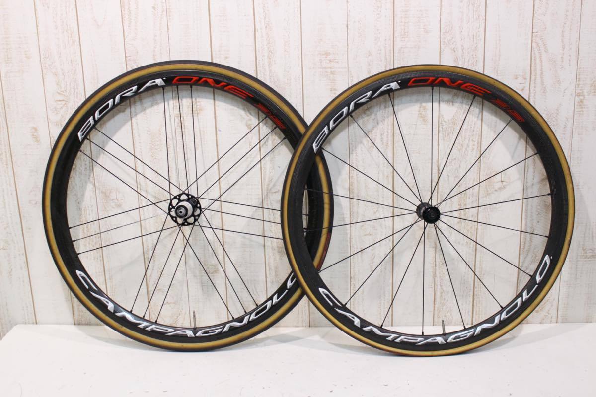 最新作，低価 Campagnolo カンパニョーロ BORA ONE 35 ワイドリム シマノフリー 11s カーボンクリンチャー Carbon-Tiスキュワー付属(27インチ、700C)｜売買されたオークション情報、yahooの商品情報をアーカイブ公開 - ホイール（完組、手組）