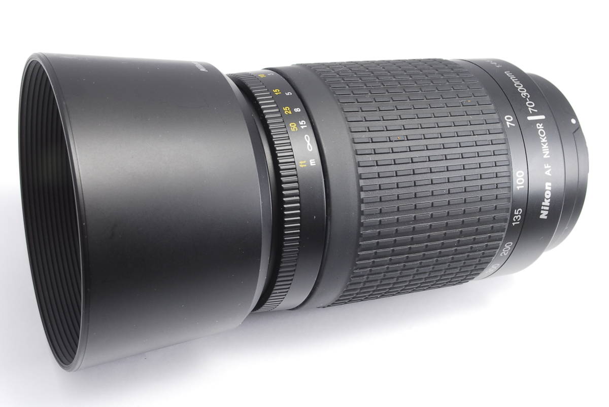 銘玉★ニコン Nikon AF 75-300mm超望遠レンズ 三脚座付☆極美129