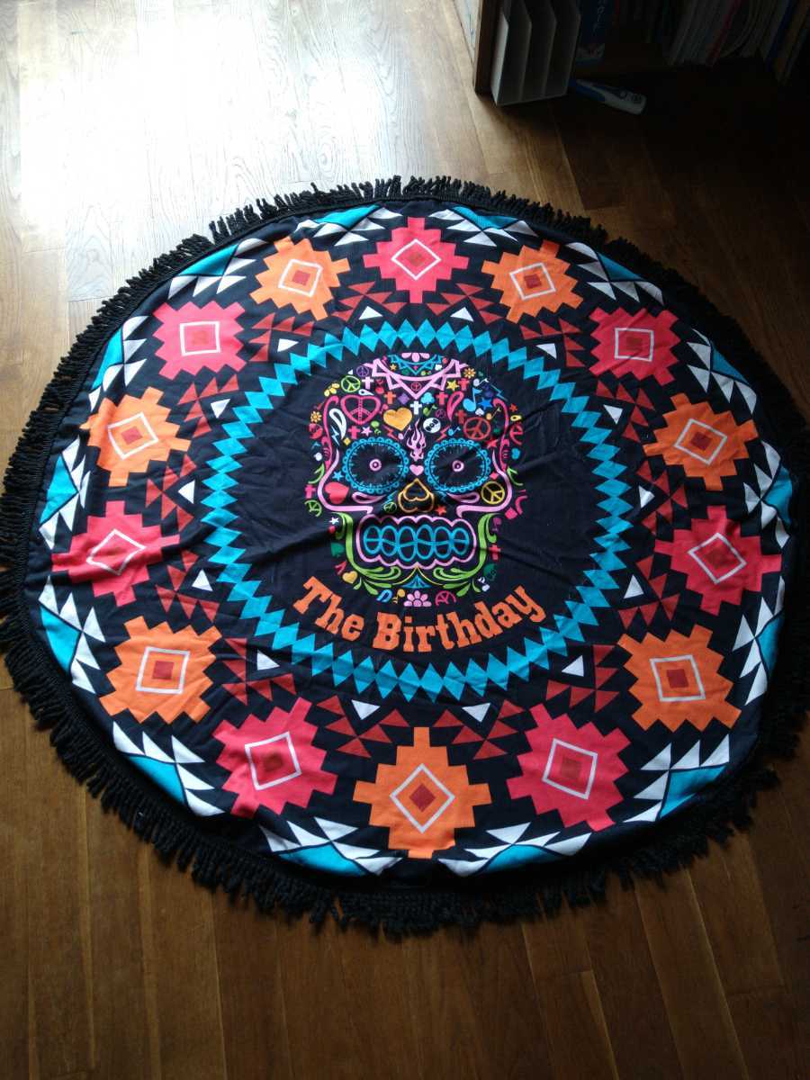 The ラウンドタオル birthday タオル Birthday Birthday（ザ