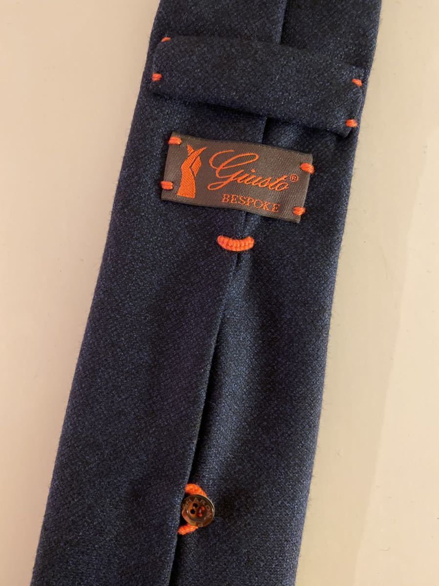 ジュストビスポーク ウールネクタイ Giusto Bespoke Wool Tie