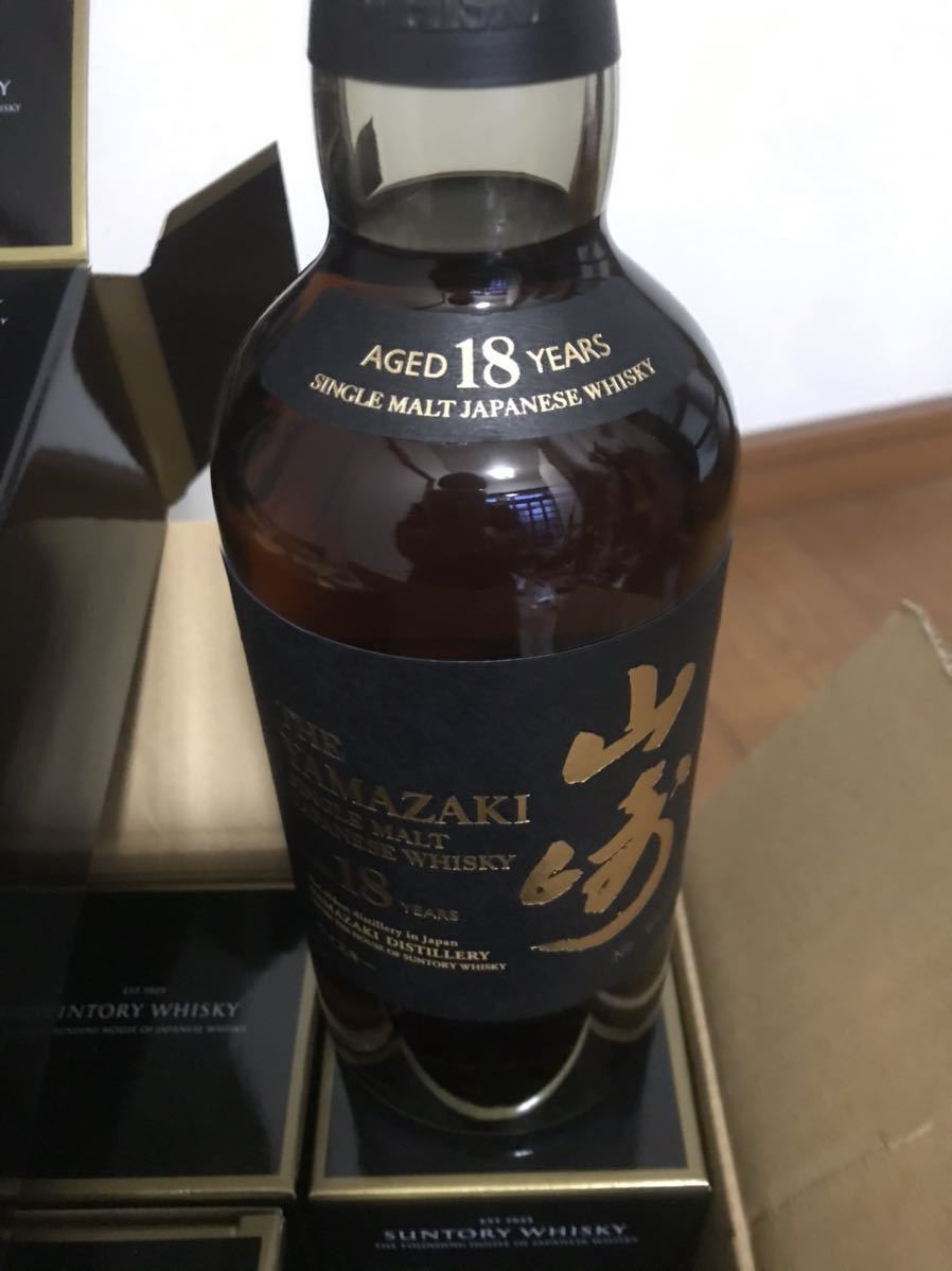 サントリー 山崎18年 シングルモルトウイスキー 6本セット