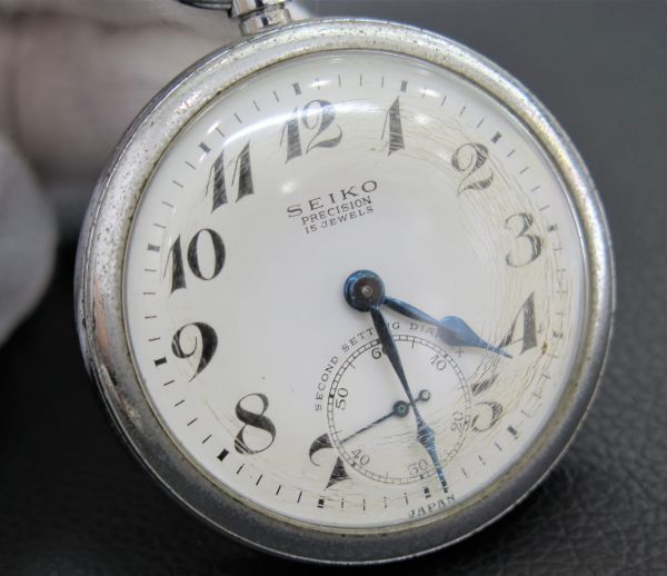 懐中時計 SEIKO PRECISION 15JEWELS 91-0020 公式通販 セイコー SEIKO