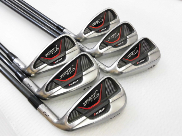 超激得 やさしめ タイトリスト AP1 712 ROMBAX６０ S 5-PW 6本セット 9449(タイトリスト)｜売買されたオークション情報、yahooの商品情報をアーカイブ公開 - オークファン 男性右きき用