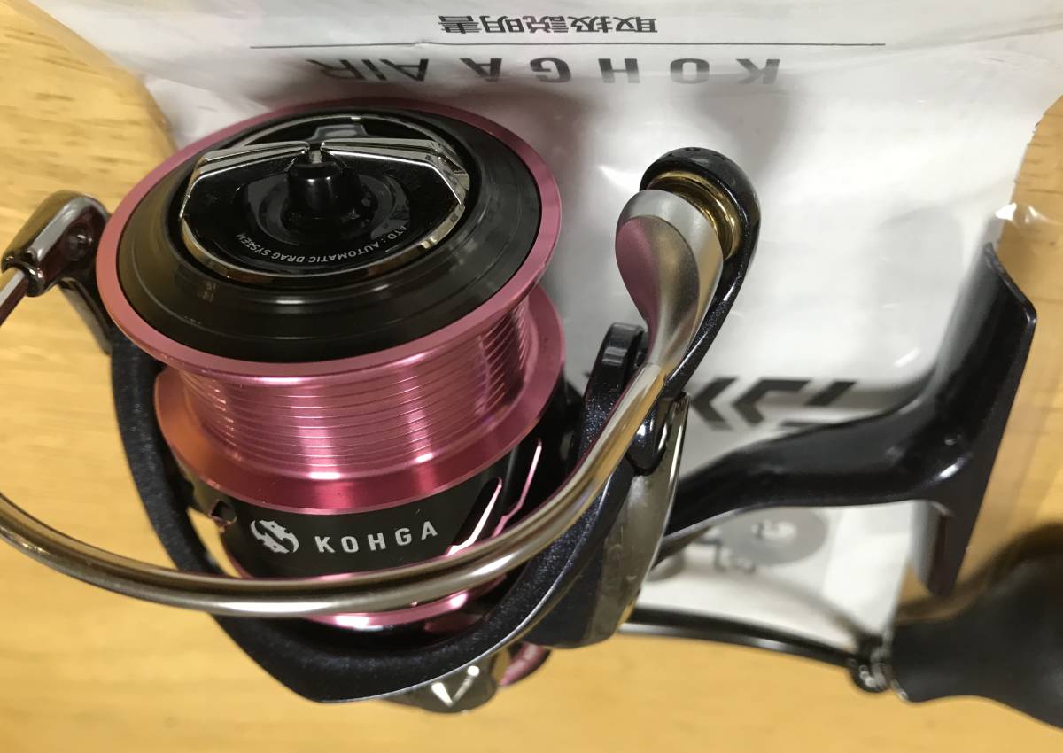紅牙 ダイワ 2508PE-H AIR KOHGA MX スピニングリール | DAIWA air 美品｜Yahoo!フリマ（旧PayPayフリマ） コウガ 2508-PE-H Air 2508pe－hの通販 リール&frasl;スピニングリール