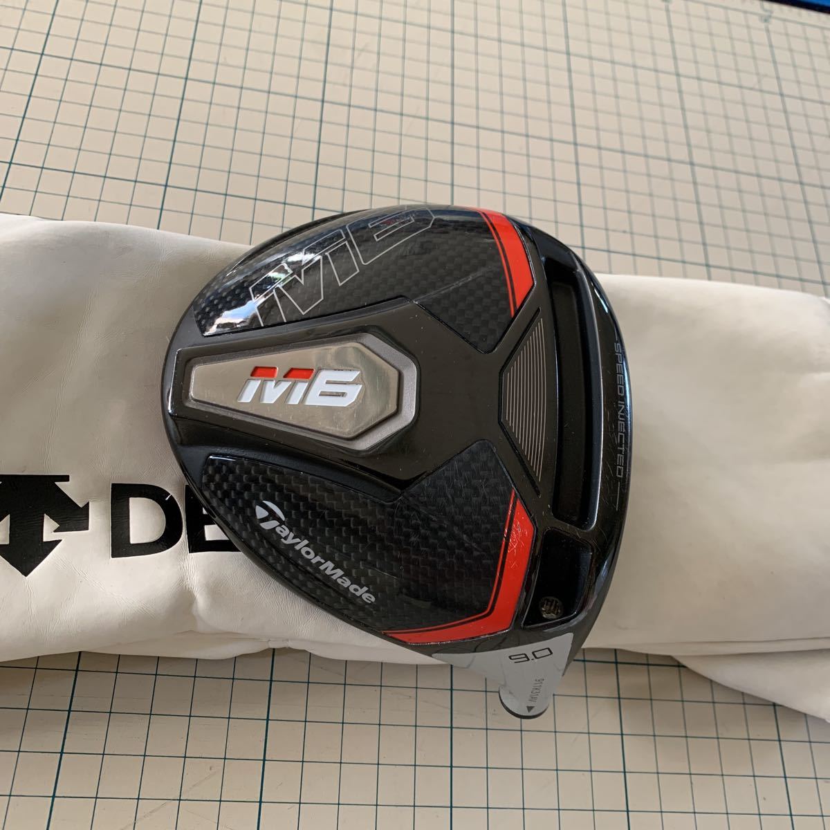 テーラーメイド M6 9度 ドライバー ヘッド単品 TaylorMade M6