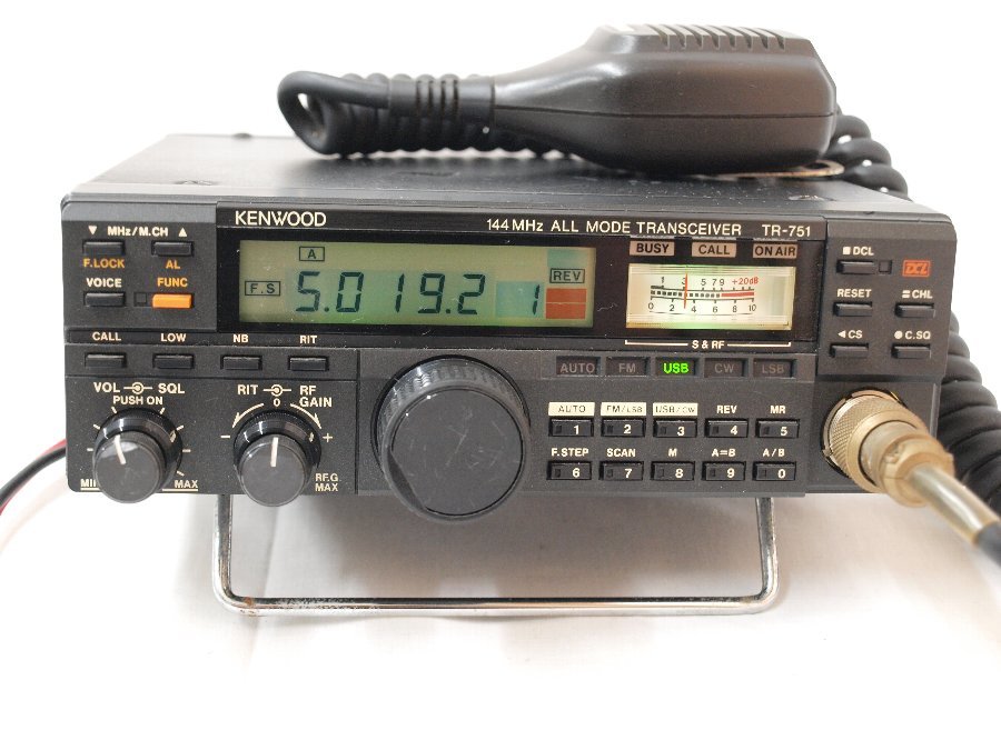 KENWOOD TR-751 144MHz オールモード トランシーバー マイク付き