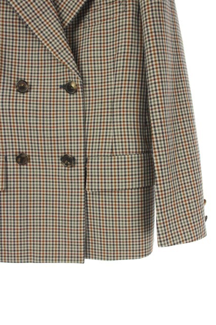 マルタンマルジェラ Martin Margiela 1 18SS 白タグ チェック柄ダブル 