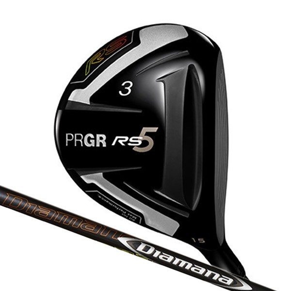 フェアウェイウッド RS5 プロギア FOR PRGR Diamana RS 傷ありPRGR 15° 3W フェアウェイウッドの rs5 0 ゴルフクラブ｜Yahoo 3番 プロギアRS5FW試打＆評価｜カーボンクラウン採用でイメージチェンジ