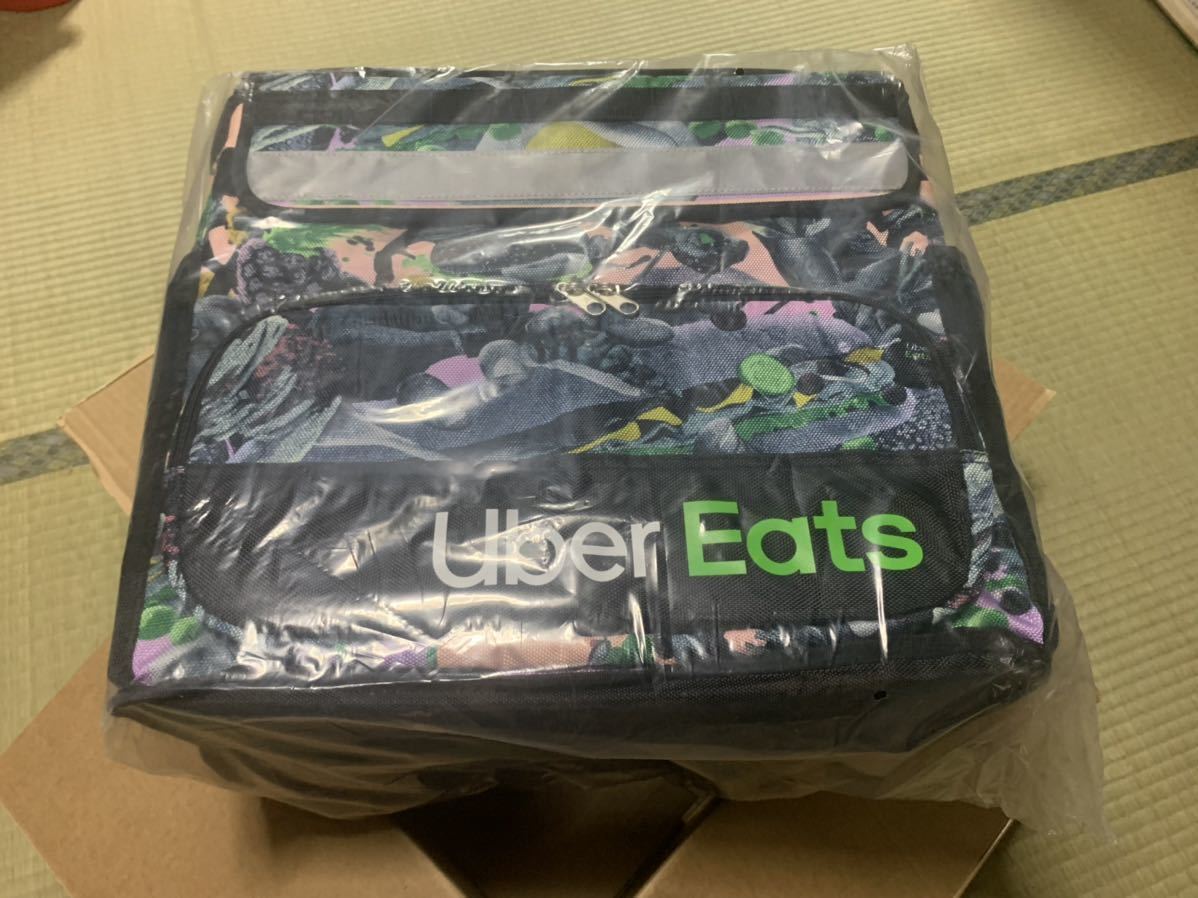 超 海外限定 UberEats アーティストバッグ ウーバーイーツ バック(10L 
