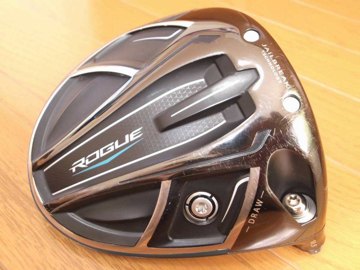  訳あり ドロー 良品 キャロウェイ ROGUE DRAW ローグ ドロー 10.5度 US仕様 ヘッドのみ 純正ヘッドカバー付き(フレックス その他)｜売買されたオークション情報、yahooの商品情報をアーカイブ公開 男性右きき用