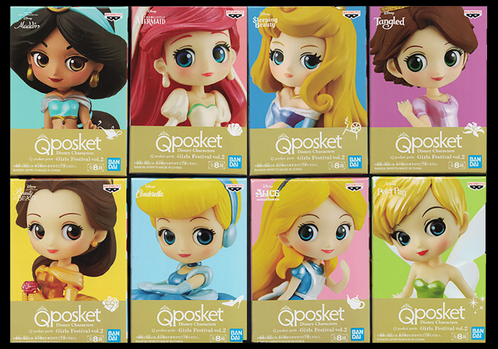 Q posket Disney Characters petit Girls Festival Vol.2【全8種類