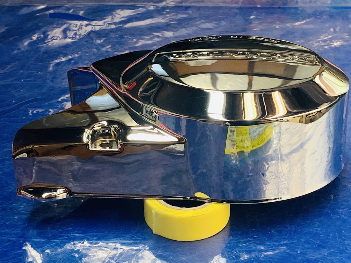 12V ジェネレーターカバー シャリージェネレーターカバー ☆クロームメッキ モンキー ダックス