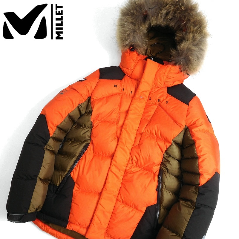 高品質，大得価 MILLET ミレー 700FP PRAUDEN GOOSE DOWN 高機能GORE WIND STOPPER 高耐久ナイロン ダウンジャケット 橙 90/S 512F6 044 out1145e(女性用)｜売買されたオークション情報、yahooの商品情報をアーカイブ公開 - オーク 女性用