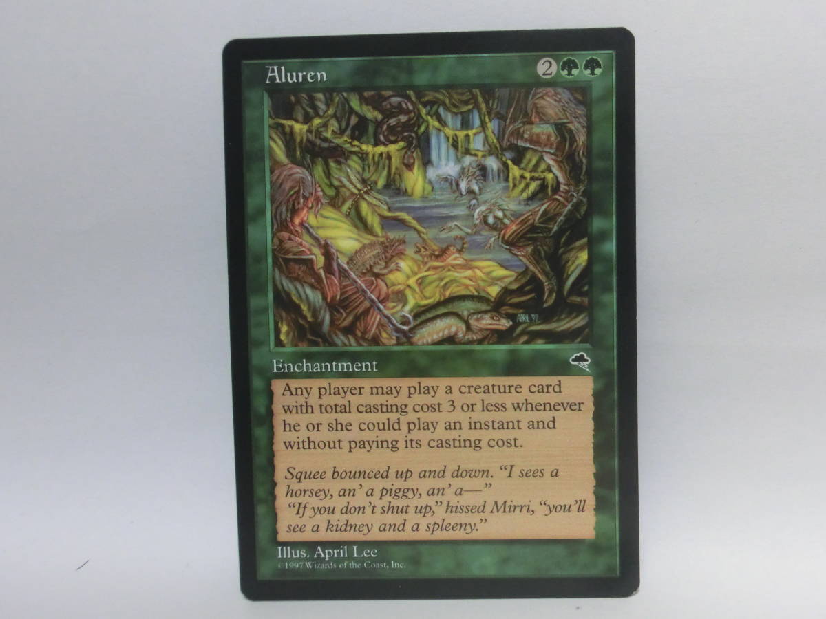 魔の魅惑 MTG Aluren 英語版 公式通販 魔の魅惑⁄Aluren 英語 1