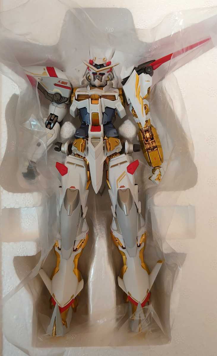 開封済品】METAL BUILD ガンダムアストレイ ゴールドフレーム天ハナ