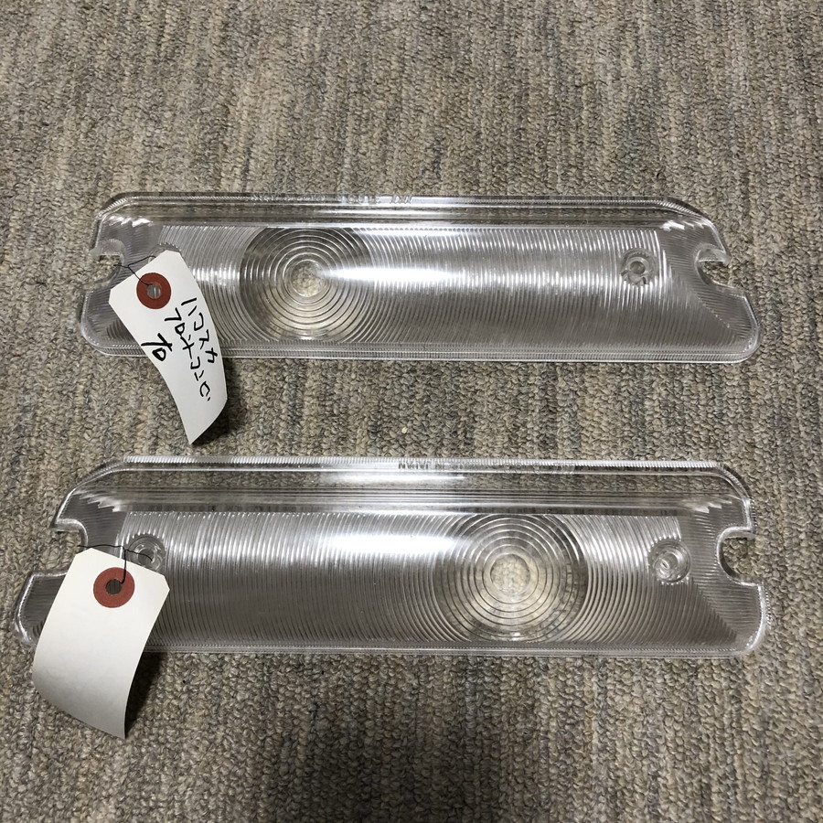新品 スカイライン ハコスカ GC10 コンビネーション　ランプ　レンズ　左右セット レンズ クリアウィンカー / 26121-A6900 26126-A6900