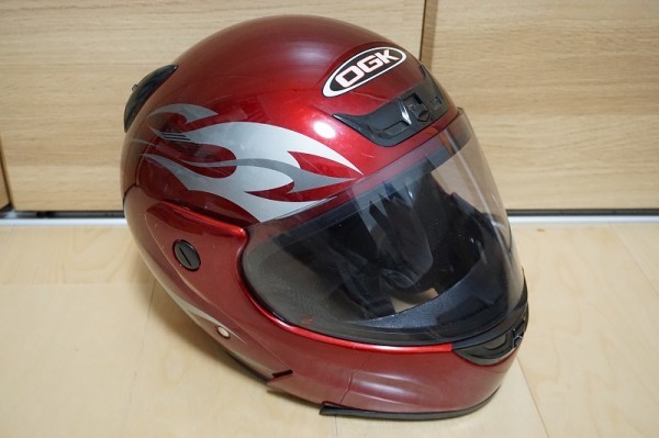 OGK KABUTO teleosⅢ テレオス3 軽量 ジェットヘルメット レッド