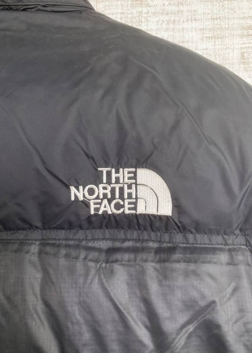 ♪【中古】THE NORTH FACE Nuptse Jacket L ノースフェイス ヌプシ ジャケット ダウン ナイロン アウター DOWN JACKET ブラック ＠100 NORTH FACE NUPTSE ヌプシジャケット face ヌプシ