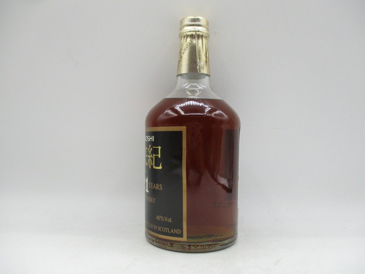 【同梱OK商品】未来記 21年 MIRAIKI MITSUKOSHI スコッチ ウイスキー 箱入 未開封 700ml 40% 古酒 E85438 MITSUKOSHI 三越 700ml Old Year 山梨銘醸株式会社