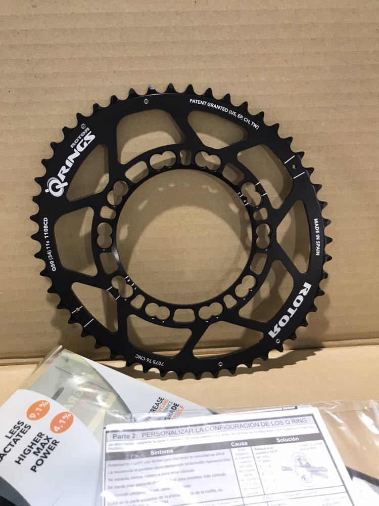 豊富な，HOT ローターチェーンリング ROTOR Q-RING OUTER(チェーンリング)｜売買されたオークション情報、yahooの商品情報をアーカイブ公開 - オークファン チェーンリング
