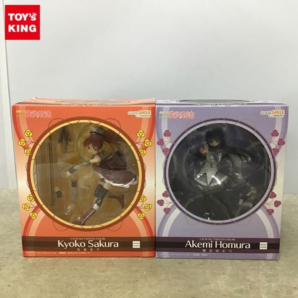 1円～ グッドスマイルカンパニー 1/8 魔法少女まどかマギカ 佐倉杏子、暁美ほむら