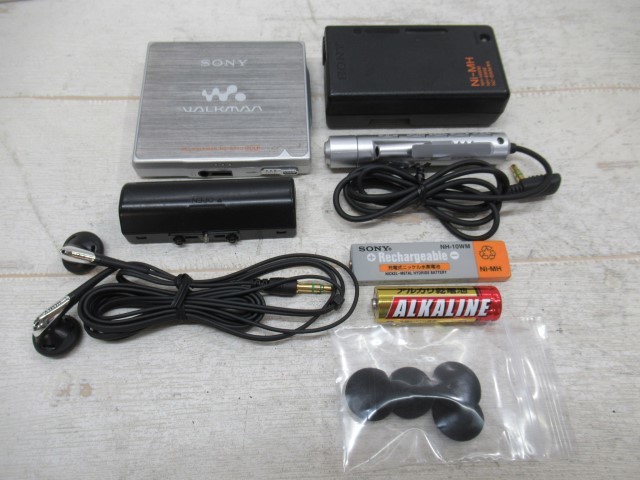 MDLP対応☆SONY MZ-E900 ポータブルMDプレーヤー シルバー WALKMAN