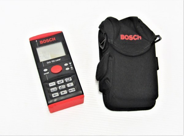 BOSCH レーザー距離計　DLE150 レーザー距離計 Laser DLE150 ボッシュジャンク品 N2392 BOSCH (距離