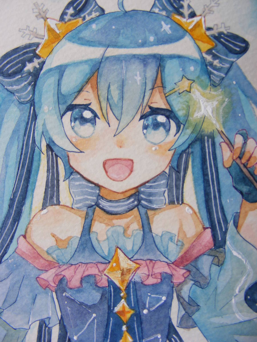 クリスマスセール 手描きイラスト B5 同人 初音ミク 雪ミク 手描きイラスト 売買されたオークション情報 Yahooの商品情報をアーカイブ公開 オークファン Aucfan Com
